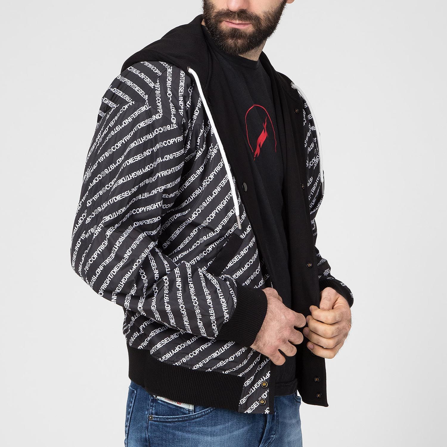 Бомбер Diesel J-Bomz Jacket 00SARH-0WAYK-9XX