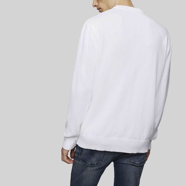 Свитшот Diesel K-Logox-B Pullover white.