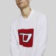 Світшот Diesel K-Logox-B Pullover white