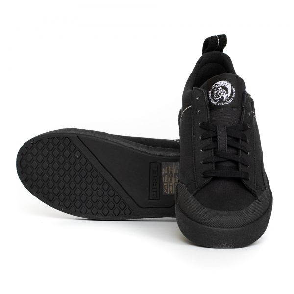 Кеды Diesel S-Bully LC Black/Dirty White.