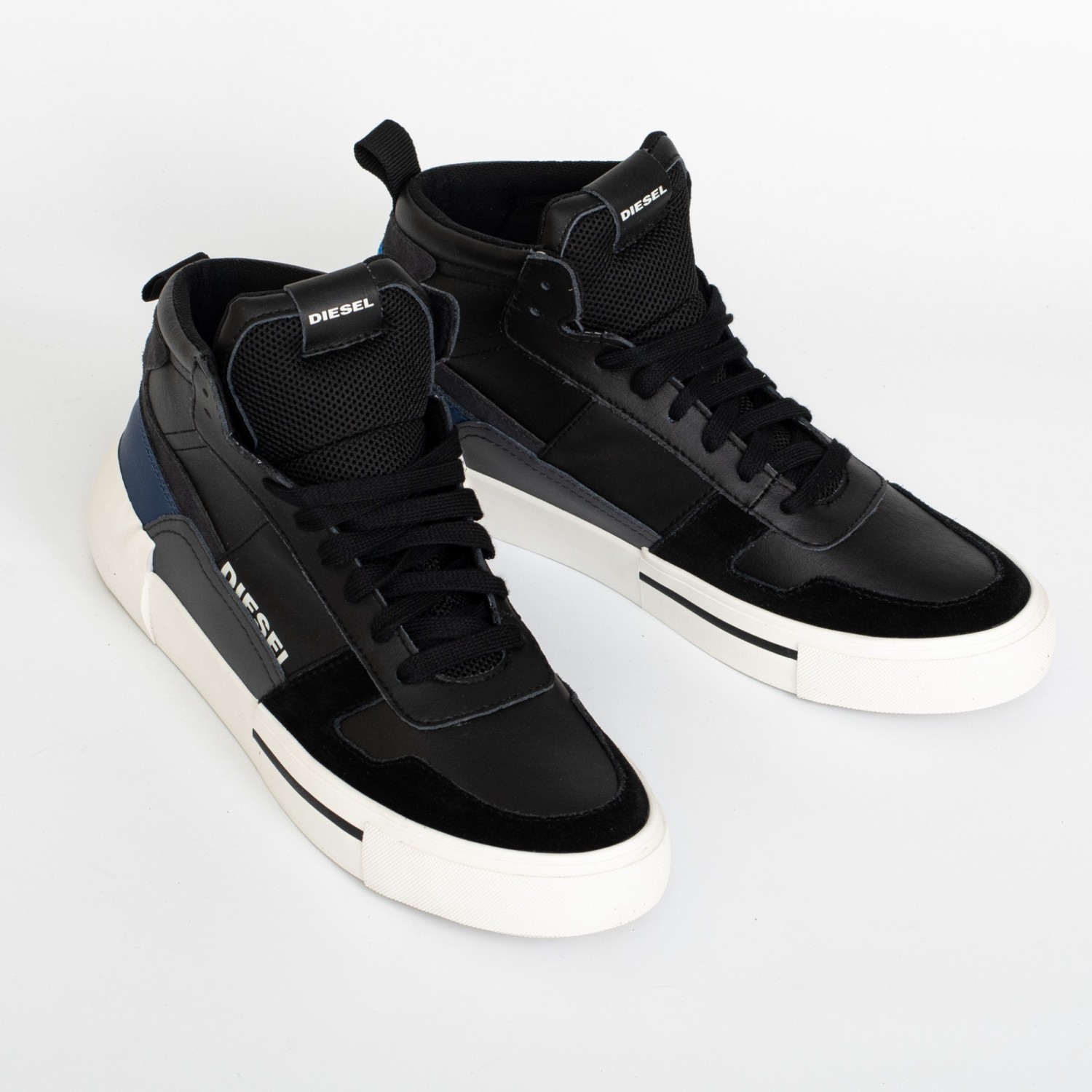 Кеди Diesel S-Dese MG Mid Black/Asphalt/Estate