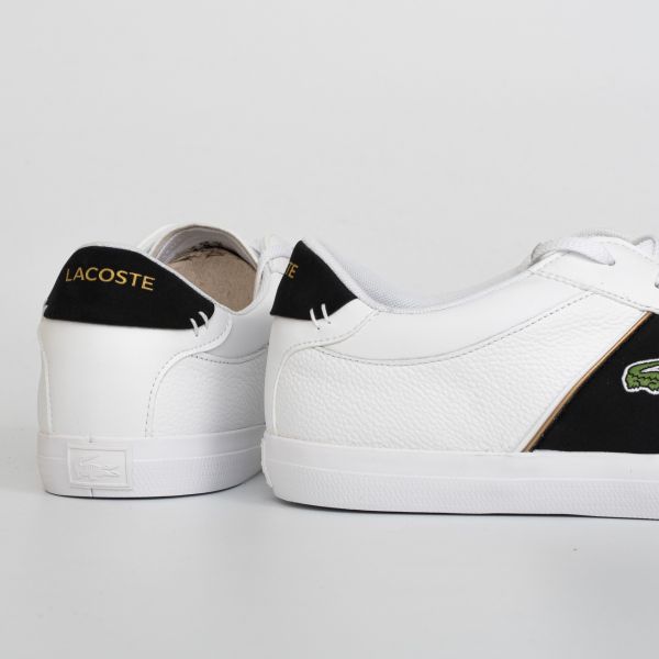Кеды Lacoste Court-Master 319 6 CMA WHT/BLK LTH/SYN.