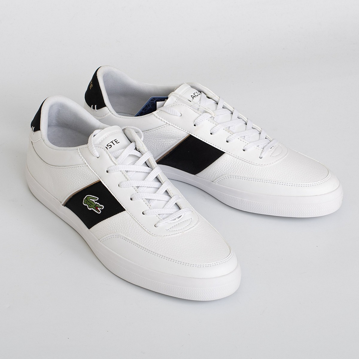 Кеди Lacoste Court-Master 319 6 CMA WHT/BLK LTH/SYN