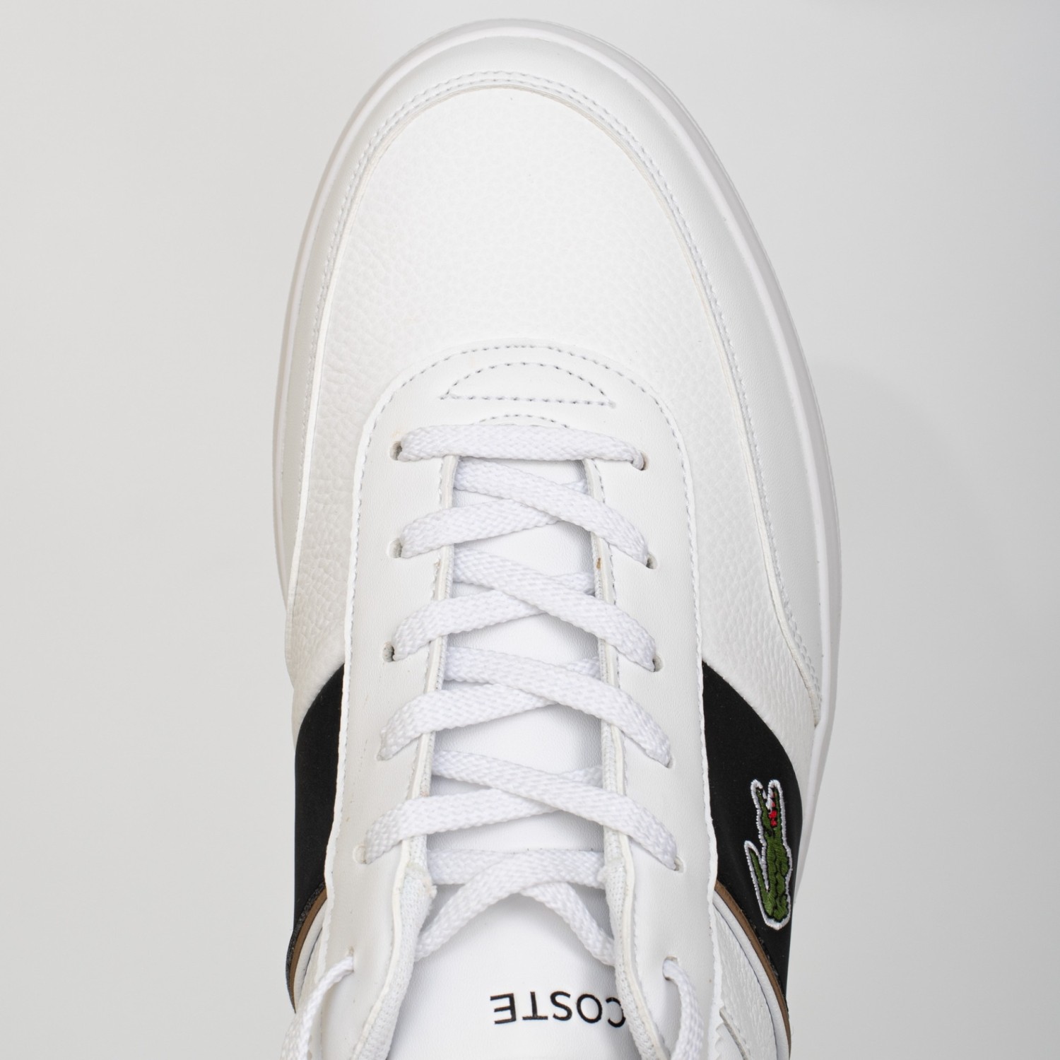 Кеди Lacoste Court-Master 319 6 CMA WHT/BLK LTH/SYN