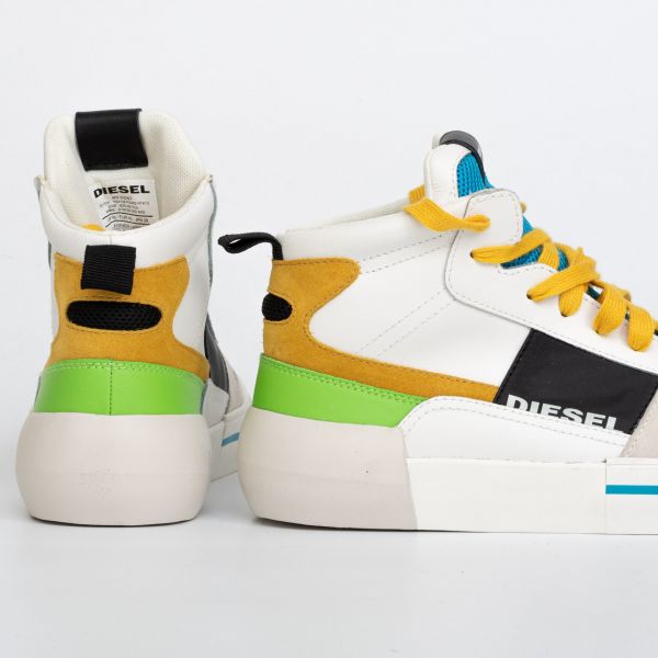 Кеды Diesel S-Dese MG Mid Star White/Hawaiian.