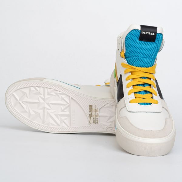 Кеды Diesel S-Dese MG Mid Star White/Hawaiian.