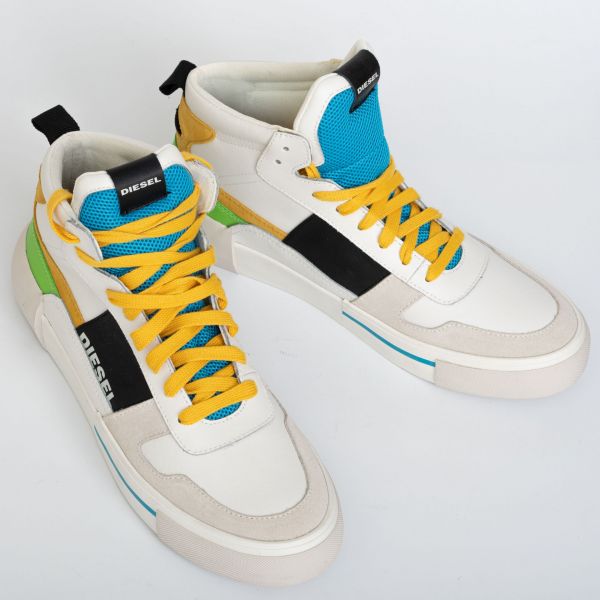 Кеды Diesel S-Dese MG Mid Star White/Hawaiian.