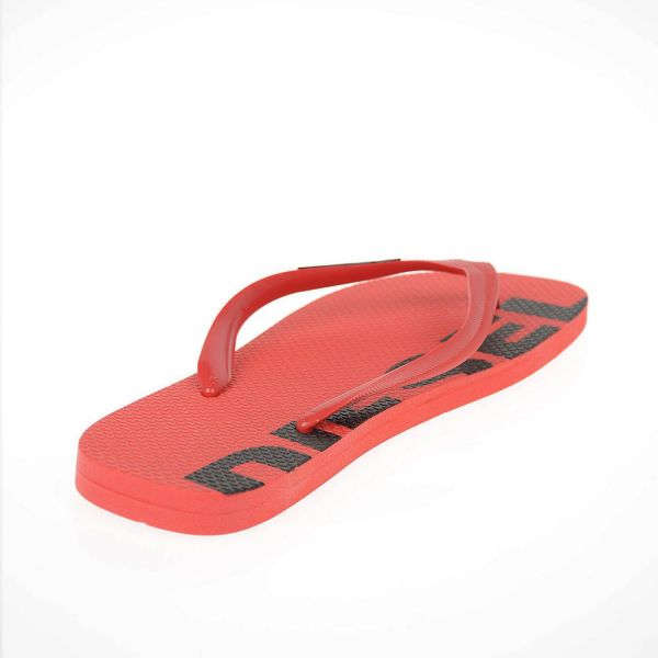 Шлепанцы Diesel SA-Briian Fiery Red/White.