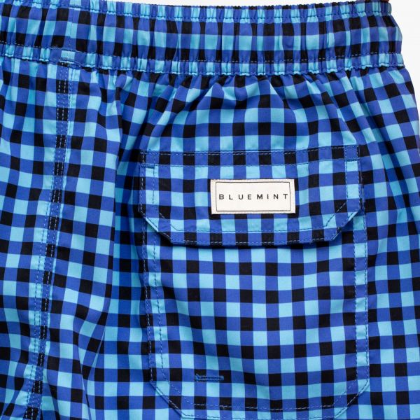 Плавательные шорты Bluemint Arthur Petit Carre Blue.