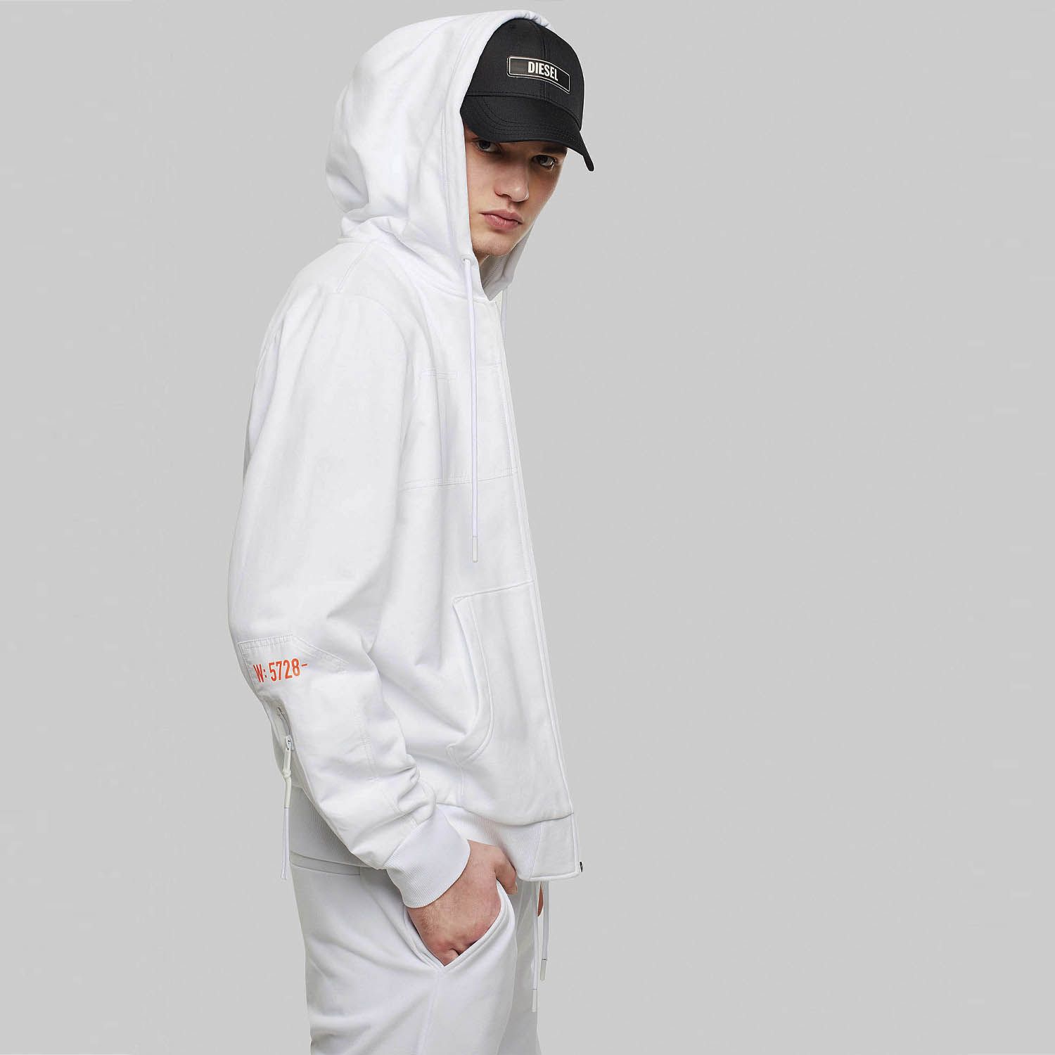 Світшот Diesel S-Diex Sweat-Shirt white