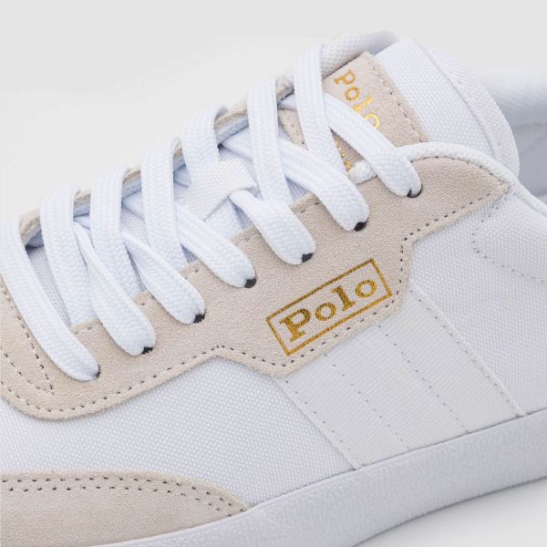 Кеды POLO Ralph Lauren Court VLC-SK-VLC-White.
