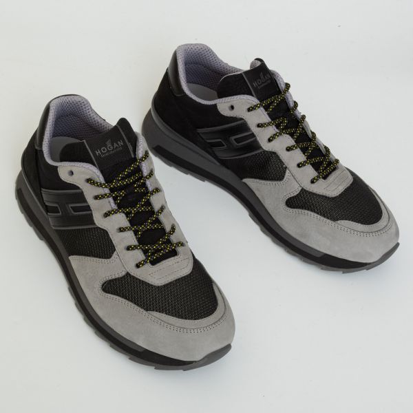 Кроссовки Hogan R261 Allacciato Tes Verde.