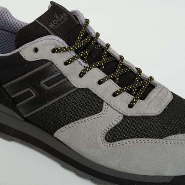 Кроссовки Hogan R261 Allacciato Tes Verde.
