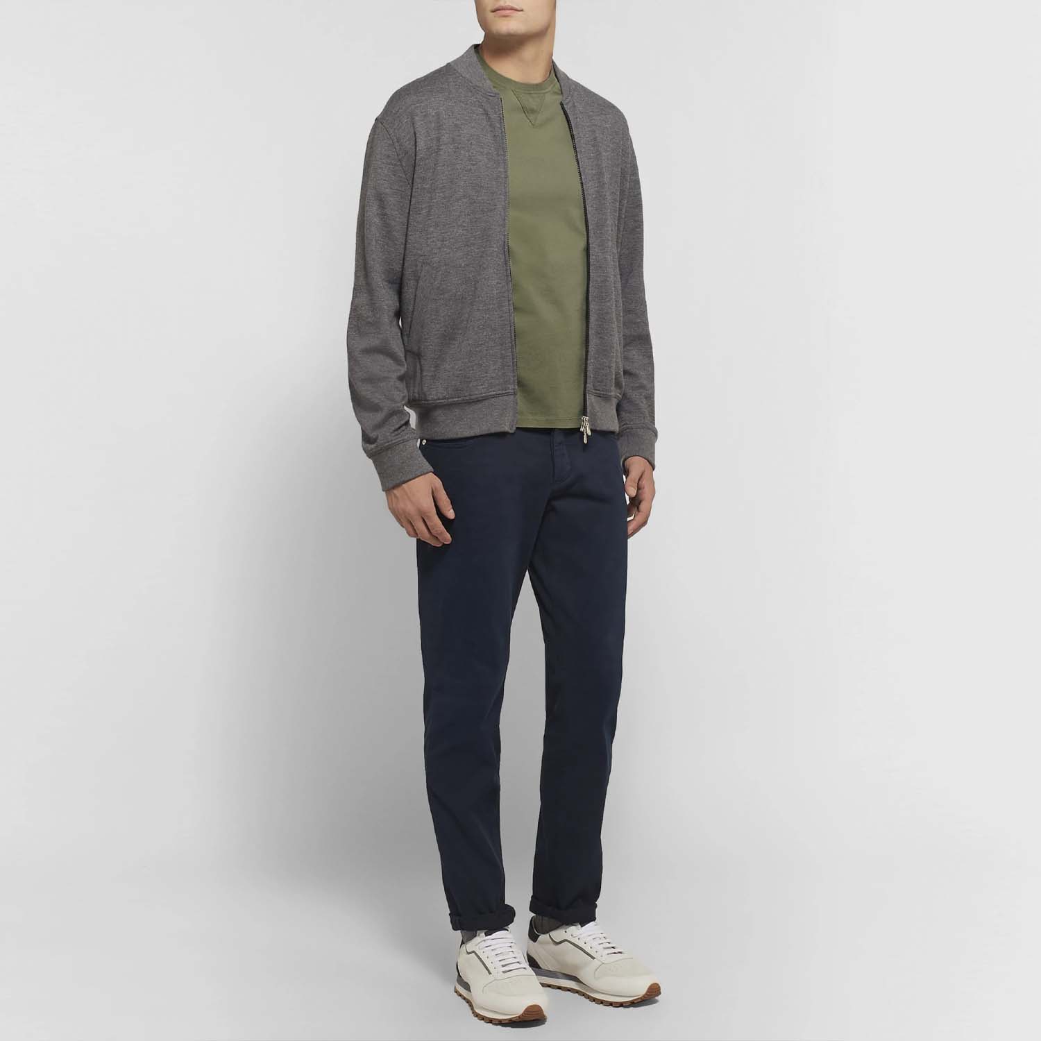 Футболка Ermenegildo Zegna US526 green