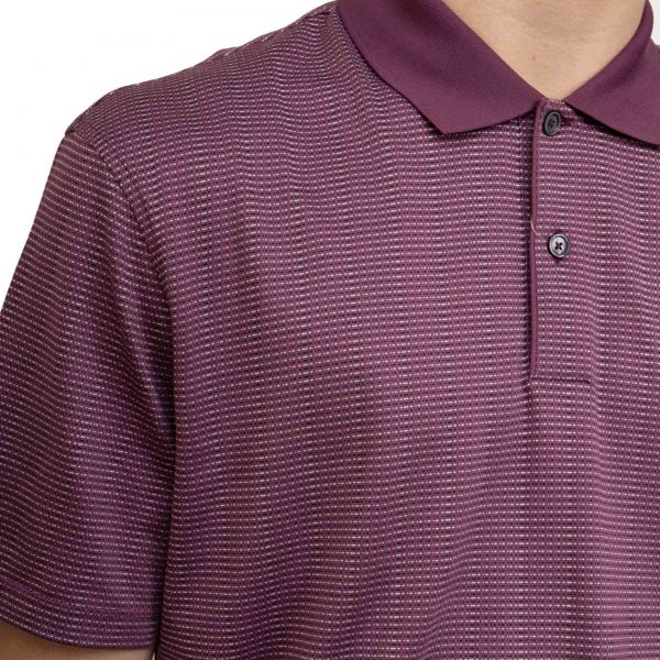 Поло Ermenegildo Zegna US526 Bordo.