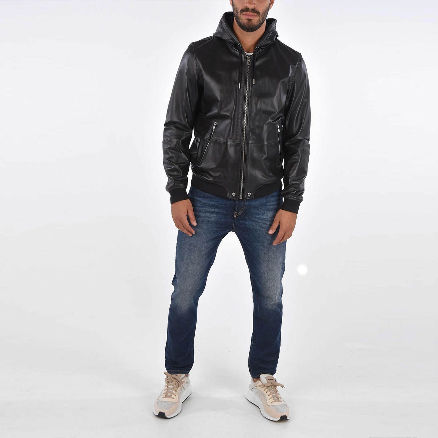 Шкіряна куртка Diesel R-Akura Jacket 00S5RG-RNAIL-900