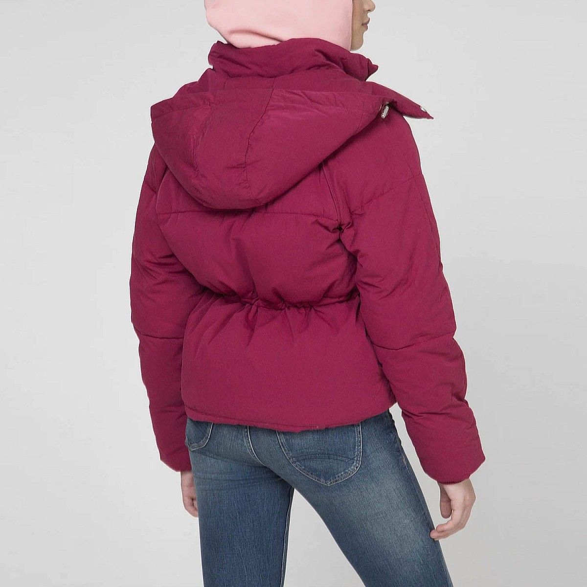 Пуховик Tommy Hilfiger TJW Tommy Puffa Jacket Pink