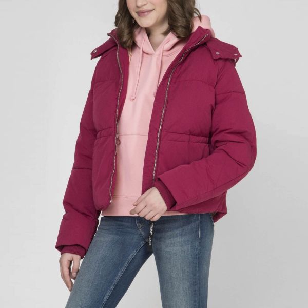 Пуховик Tommy Hilfiger TJW Tommy Detail Puffa Jacket Pink