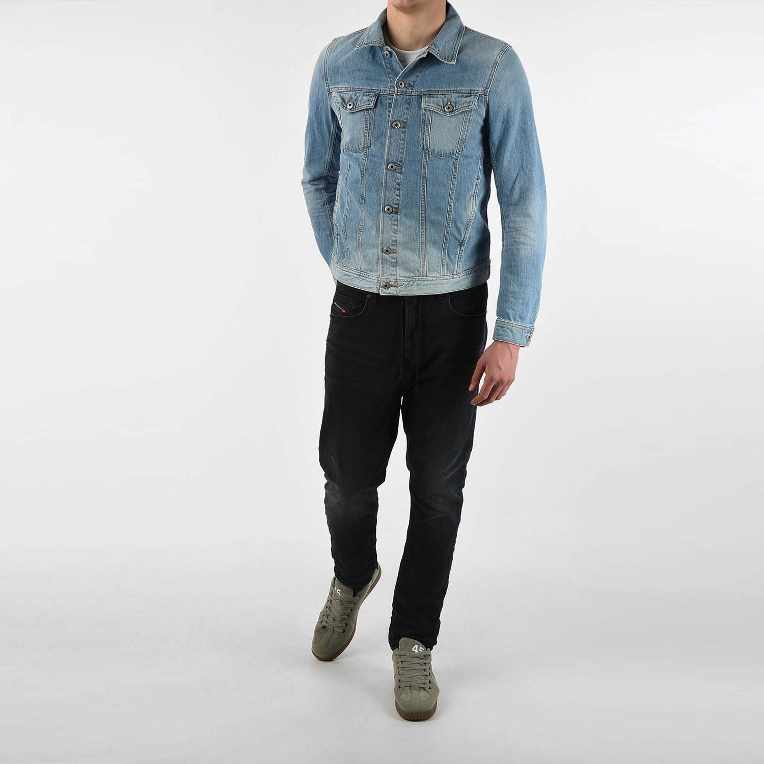 Diesel elshar denim jacket online