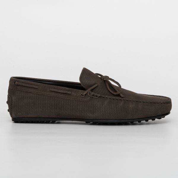Мокасины Tod's Laccetto City Gommino FLA Carbone