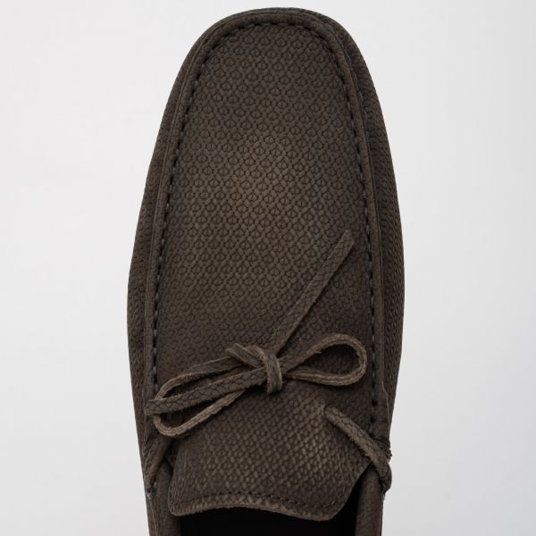 Мокасины Tod's Laccetto City Gommino FLA Carbone.