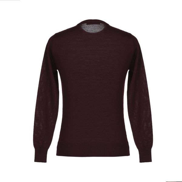 Светр Vneck S1 3054 Score bordo