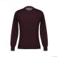 Светр Vneck S1 3054 Score bordo