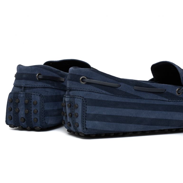 Мокасини Tod's New Laccetto Occh. New Gommini 122 IUE Blu Navy Galassi.