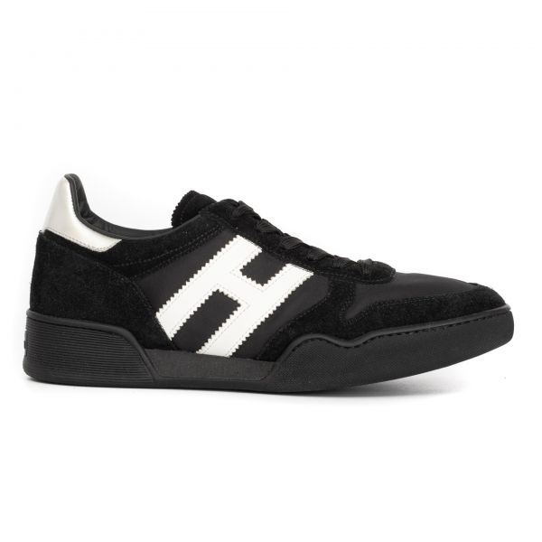 Кеды Hogan H357 PROG.Sporty Mod.Sneaker JCN Argento Bianco N.