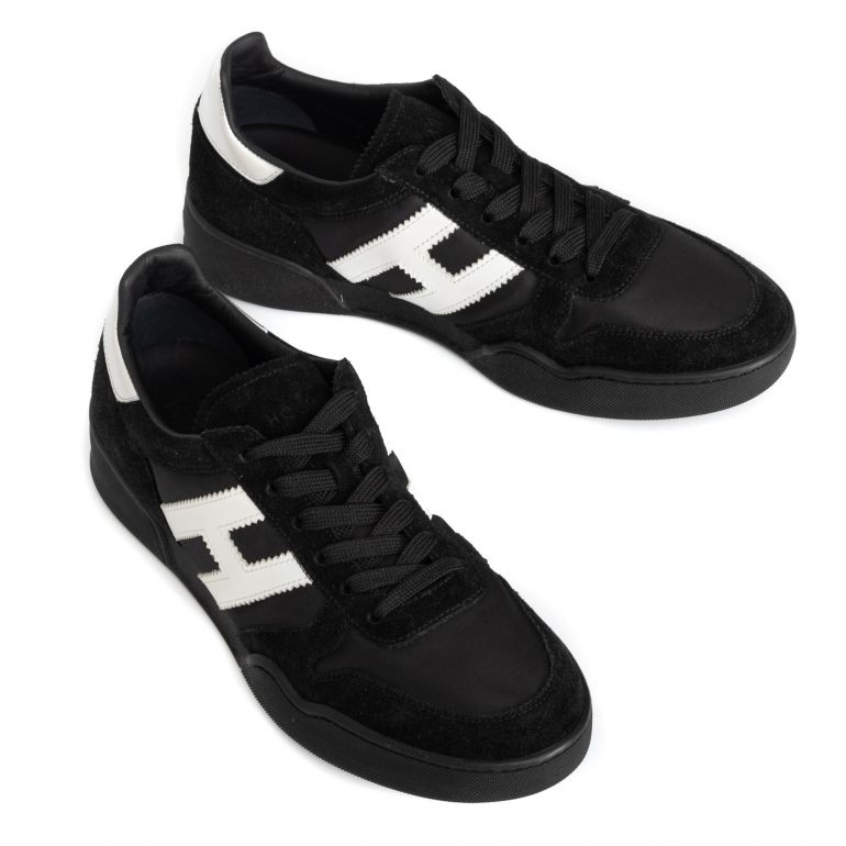 Кеды Hogan H357 PROG.Sporty Mod.Sneaker JCN Argento Bianco N.