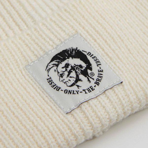 Шапка Diesel K-Coder-F white.