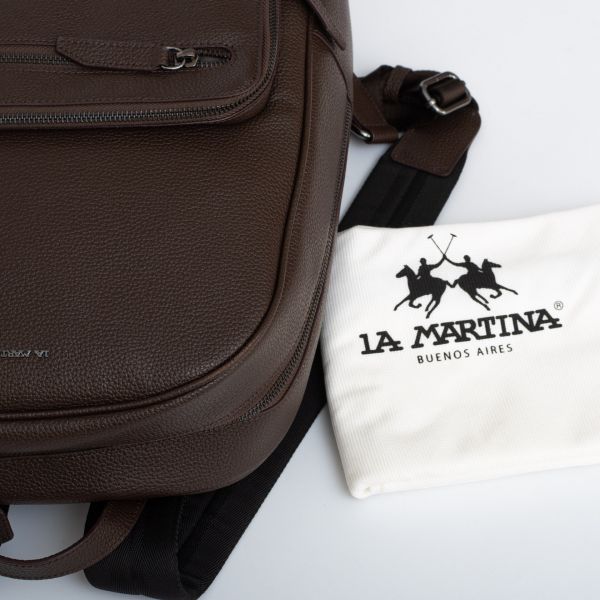 Рюкзак La Martina LMZA00006G brown.