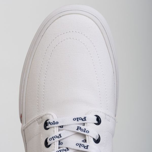 Кеды POLO Ralph Lauren Faxon Low W/NVY PP Recycled Canvas.