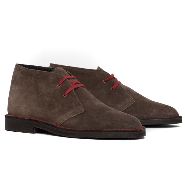 Черевики Pollini SCA.NO Uomo Velour Tartufo.