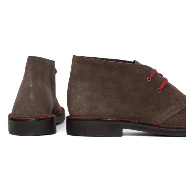 Черевики Pollini SCA.NO Uomo Velour Tartufo.