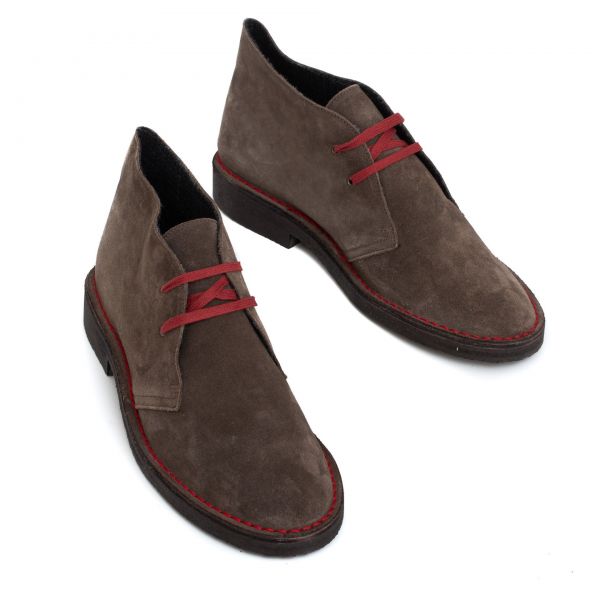 Черевики Pollini SCA.NO Uomo Velour Tartufo.