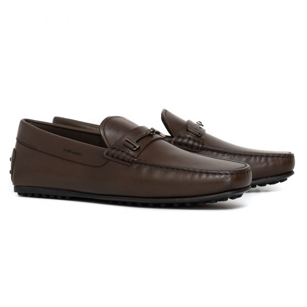 Мокасины Tod's Doppia T. Fine City Gommino D90 Testa Moro.