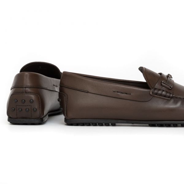Мокасины Tod's Doppia T. Fine City Gommino D90 Testa Moro.
