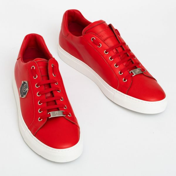 Кеды Philipp Plein P18S MSC2542 PLE075N red.
