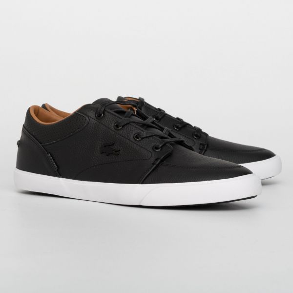Кеди Lacoste Bayliss Vulc PRM US SPM LTH/SYN BLK/BLK.