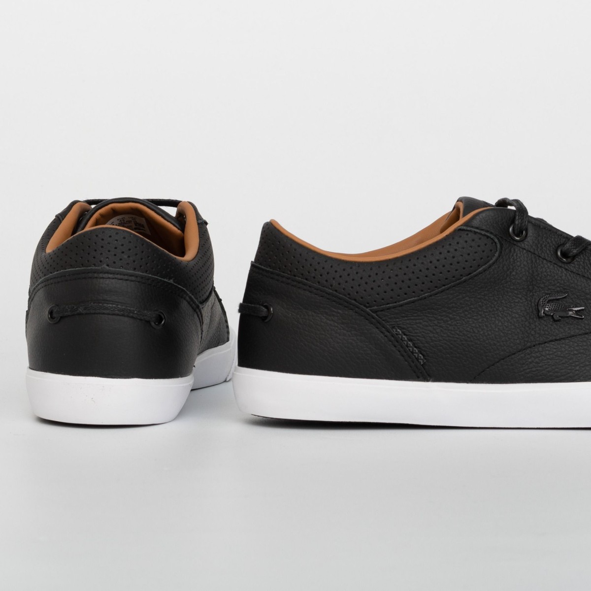 Кеди Lacoste Bayliss Vulc PRM US SPM LTH/SYN BLK/BLK