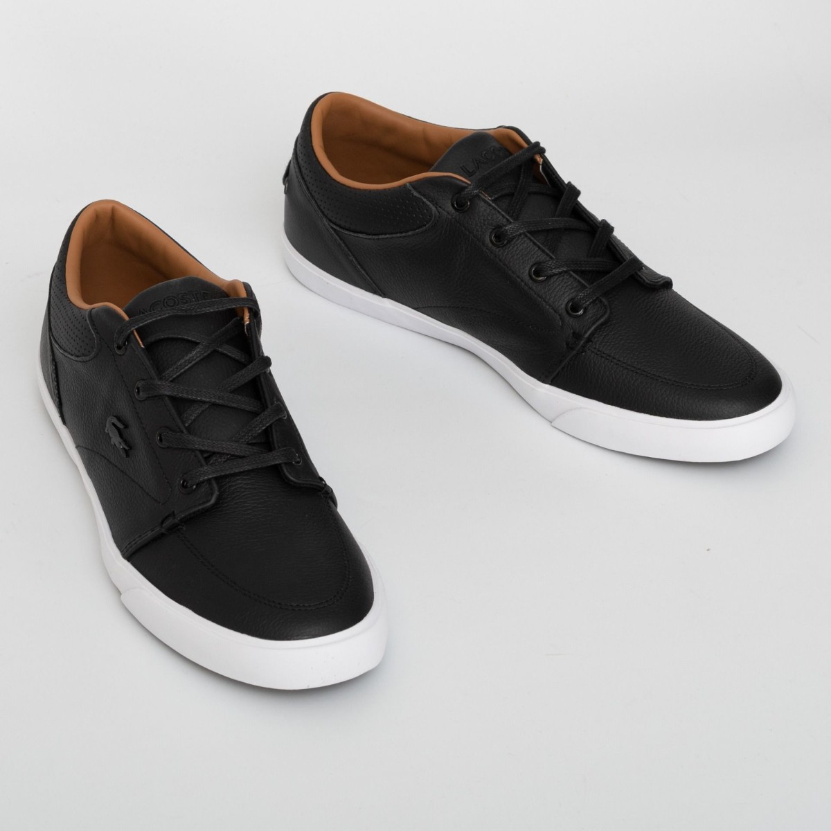Кеди Lacoste Bayliss Vulc PRM US SPM LTH/SYN BLK/BLK