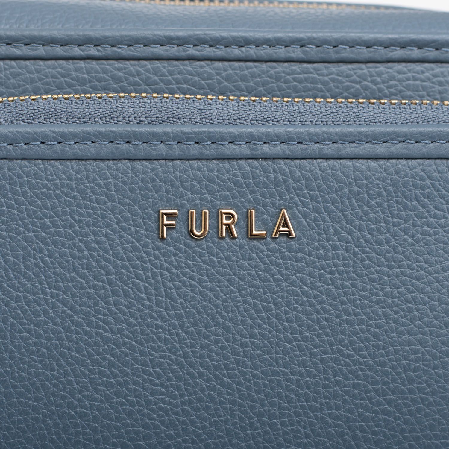 Furla REA Mini Crossbody Blu Denim brand centr