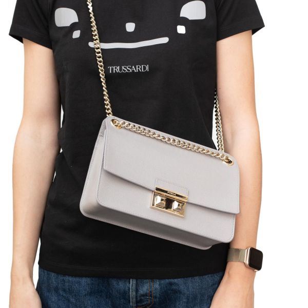 Сумка Furla Bella S Crossover grey.