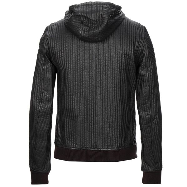 Кожаная куртка Dolce&Gabbana G9DQ1L FUL2V.