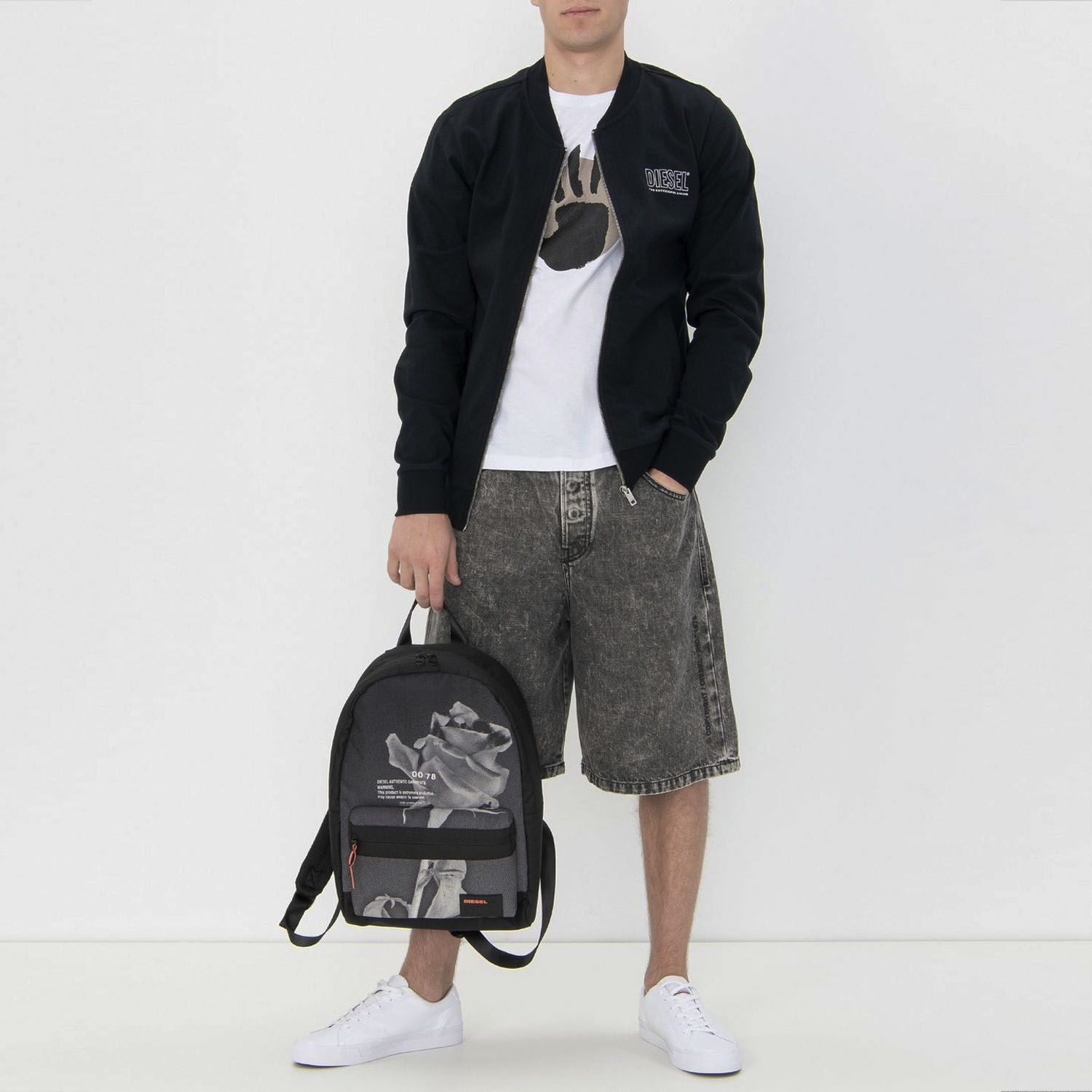 Diesel D Bron Calzoncini brand centr
