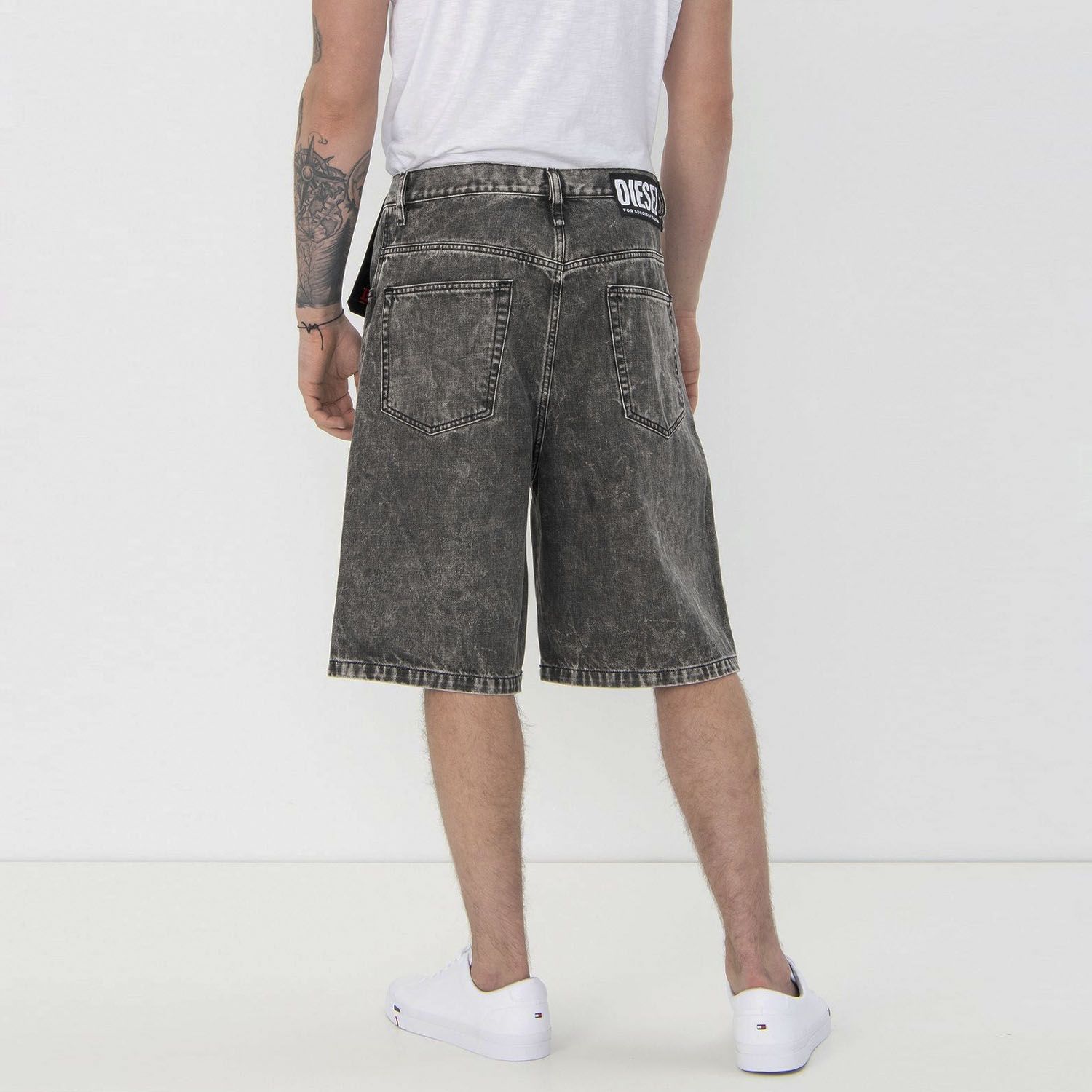 Diesel D Bron Calzoncini brand centr