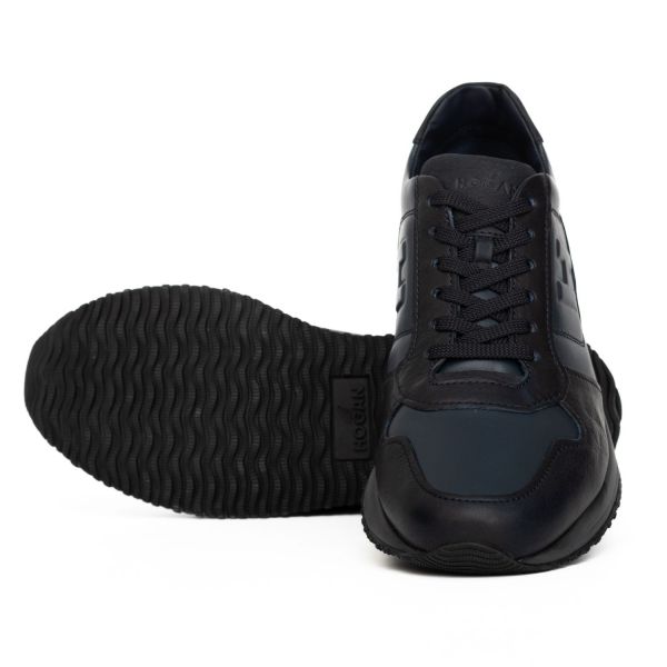 Кроссовки Hogan Inter.N20 Sneaker H Rilievo FD.Tess PPP Blu.