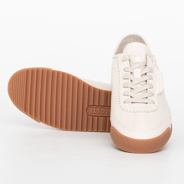 Кроссовки Lacoste T-Clip 120 1 US SMA LTH OFF WHT/LT Gray.