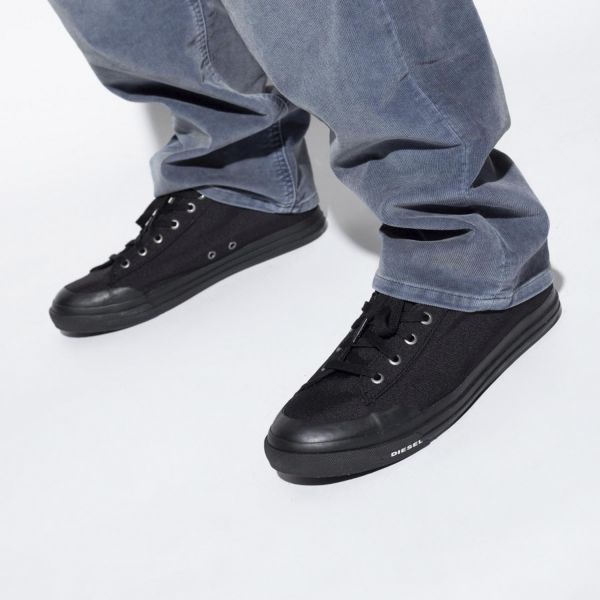 Кеды Diesel S-Astico Low Cut Jet Black.